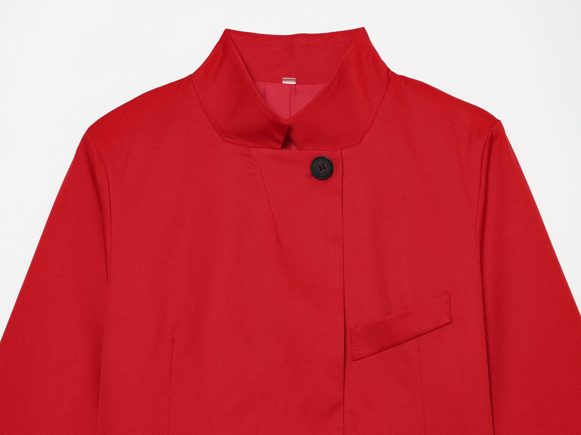 Women's short standing collar Blazer Coat
