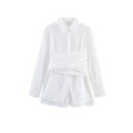 2026 women's new irregular slim long-sleeved top