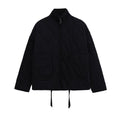 Women's winter loose warm standing collar cotton Coat