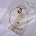 Women's new Joker temperament diamond chain necklace