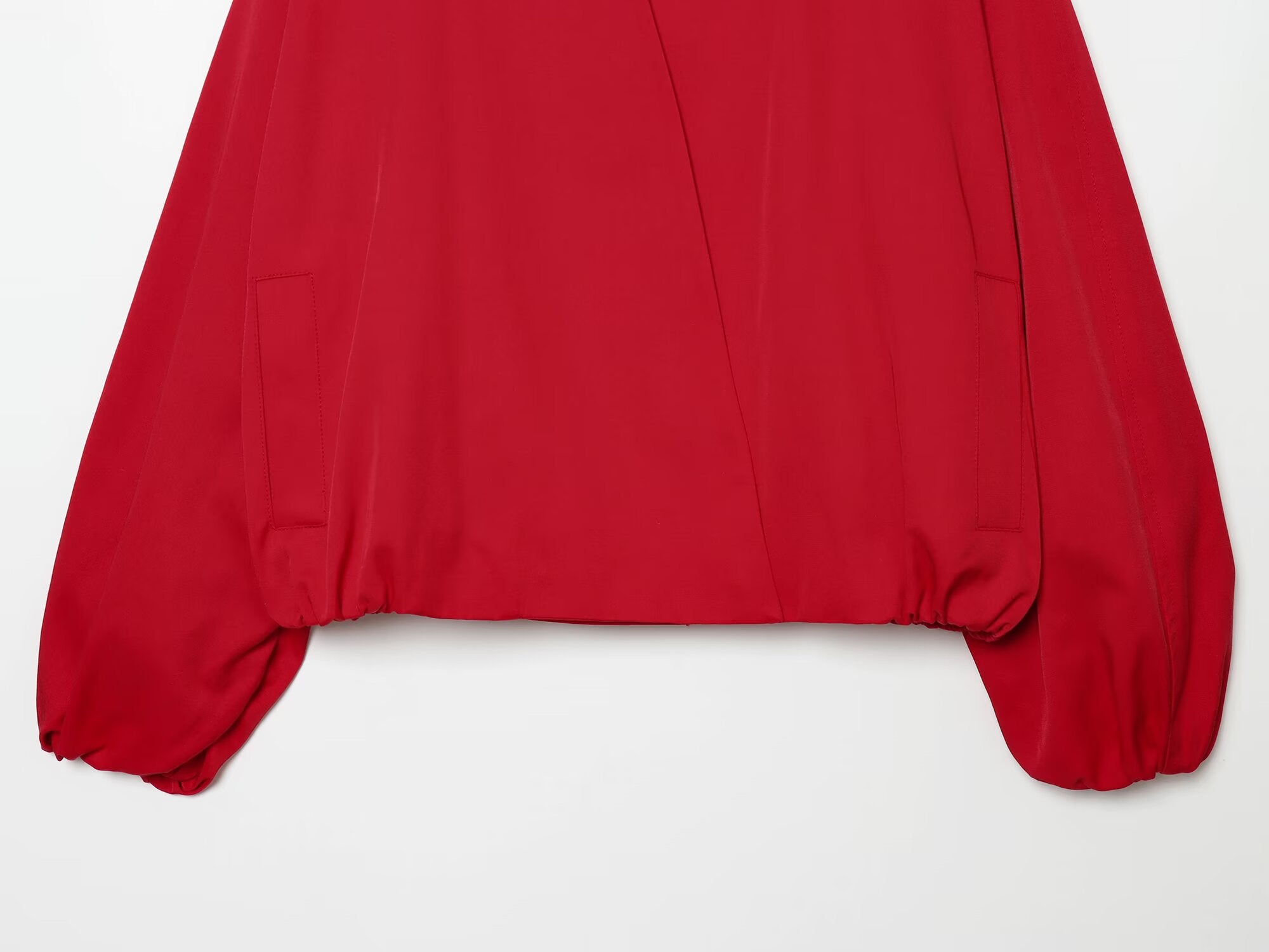 Women's loose V-neck pilot jacket Coat
