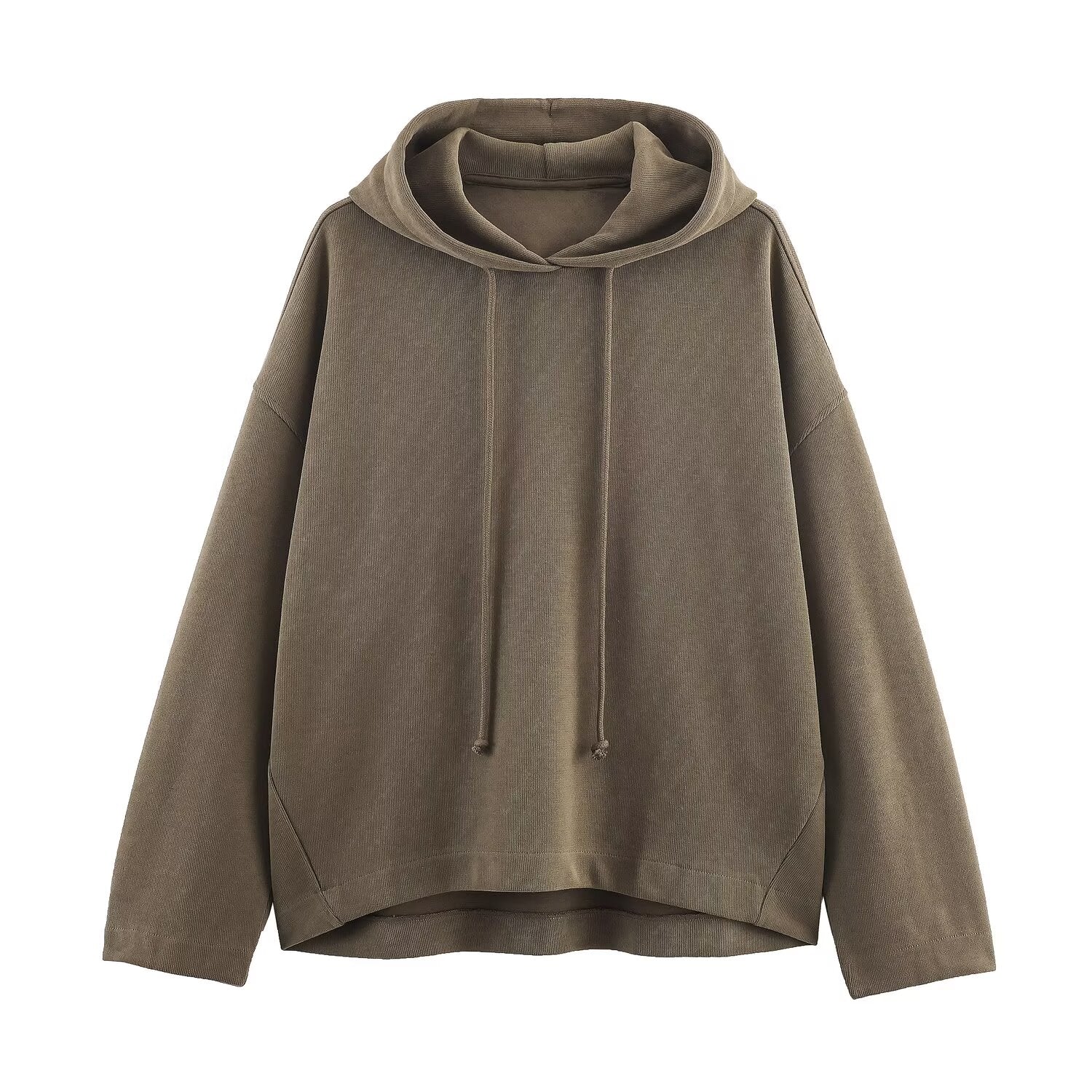 Women's 2025 new soft texture loose hooded sweatshirt+Pants suit