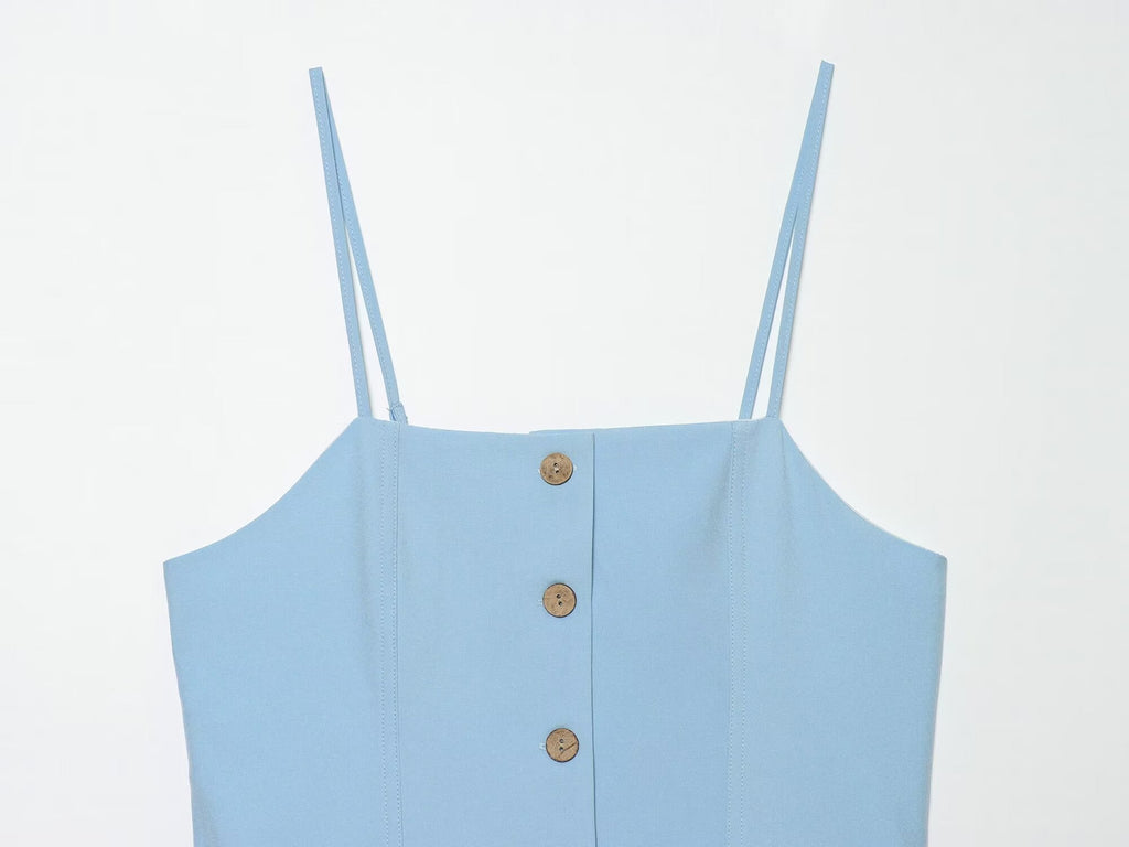 suit Women's 2 pieces strapless suspender top+Pants