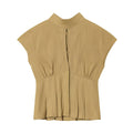 Women's Split Bow Decorative Short Top