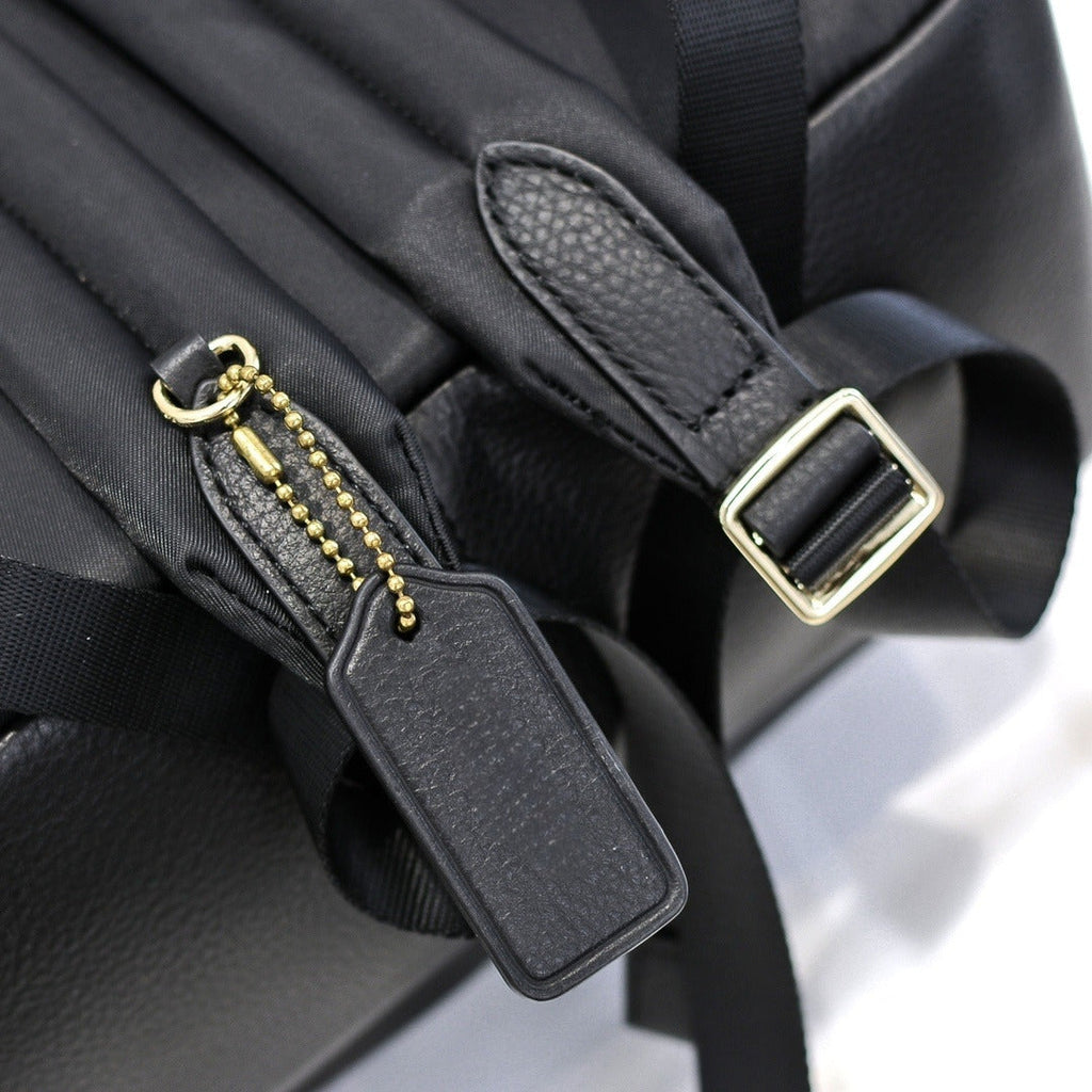 Women's New Fashion Joker Leather Leisure Adjustable Shoulder Strap Large-capacity Backpack Travel Bag