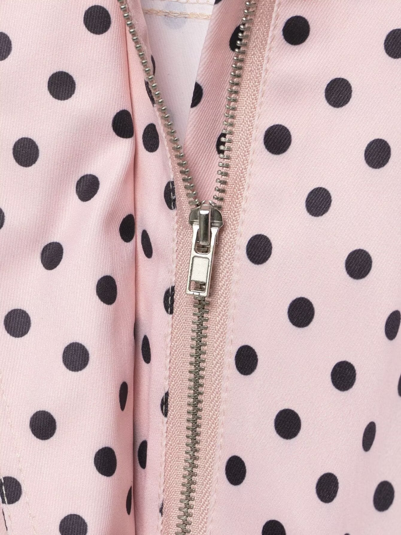 suit Women's 2 pieces polka dot chiffon Coat+shorts