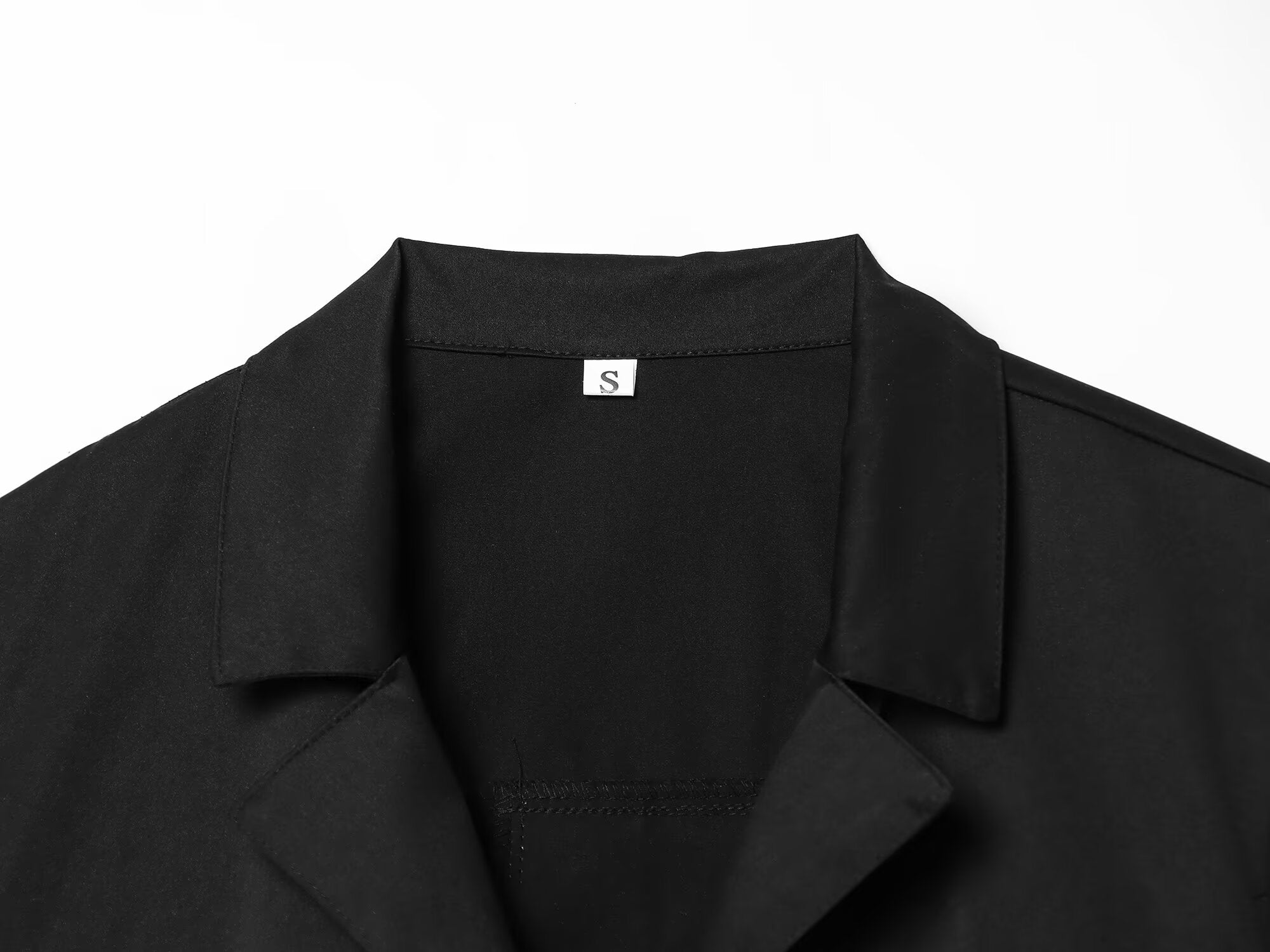 Women's loose poplin mini dress
