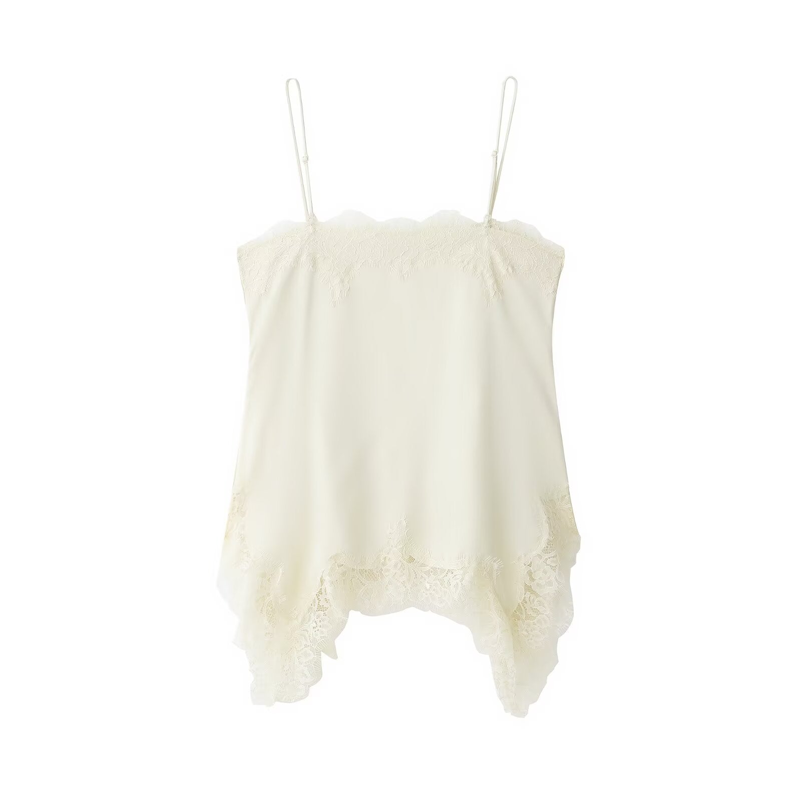 Women's lace lingerie style suspender top