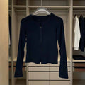 2026 women's new long-sleeved T-shirt with basic thread