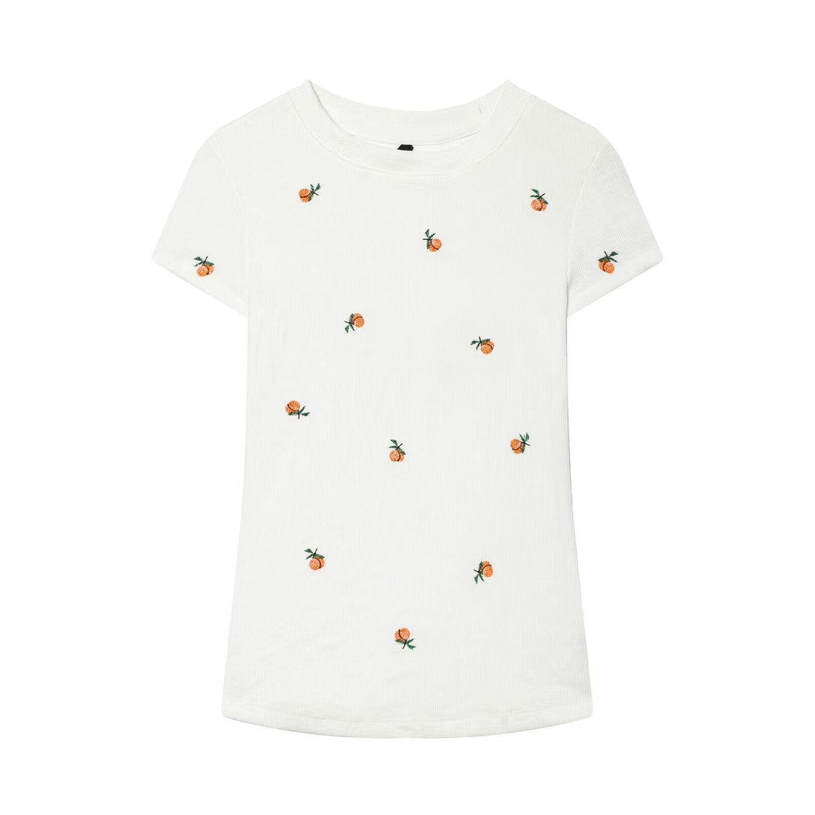 2026 multi-color printed letter T-shirt women short sleeved O-neck loose T-shirt