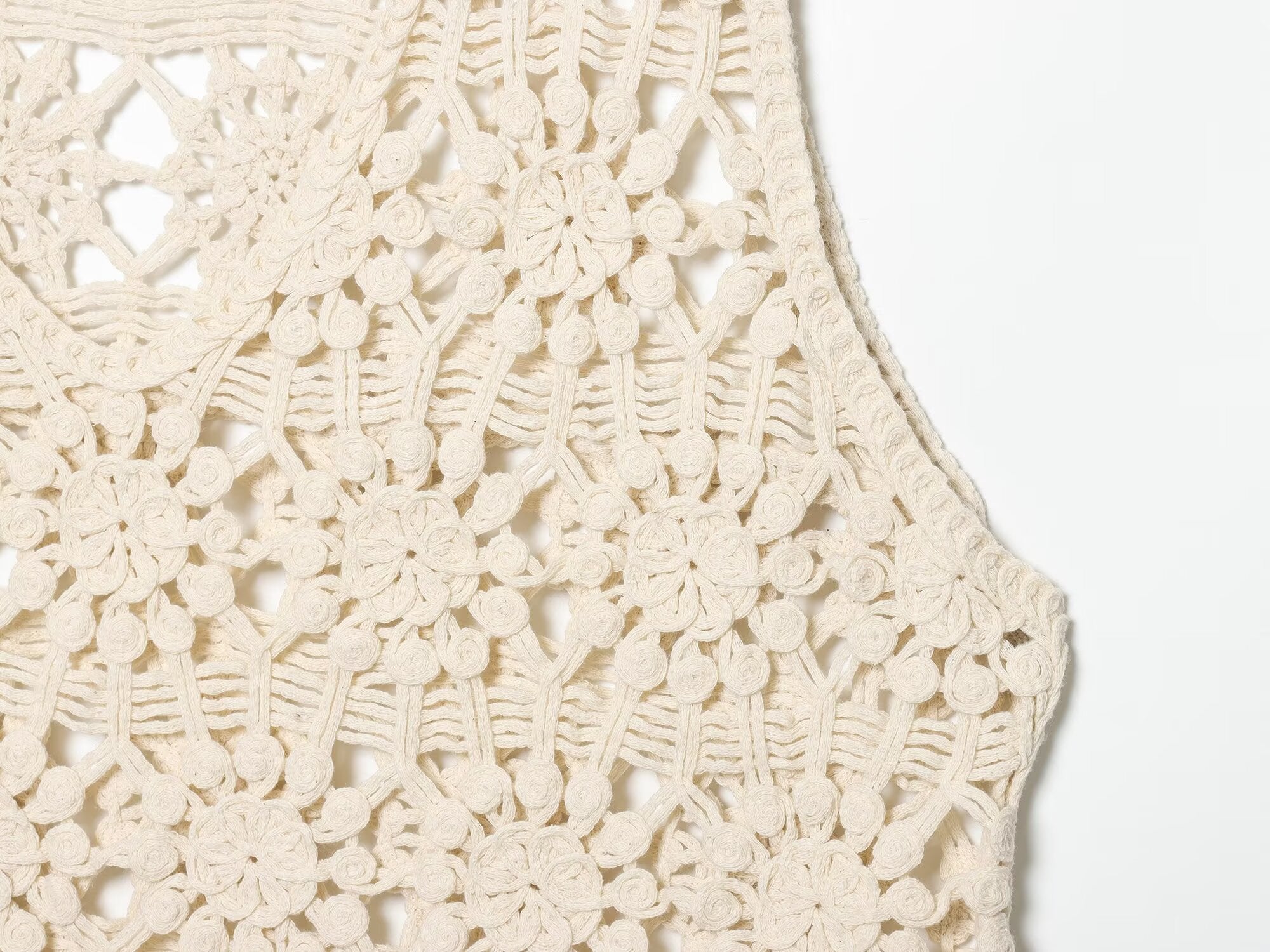 Women's casual hollow knitted vest