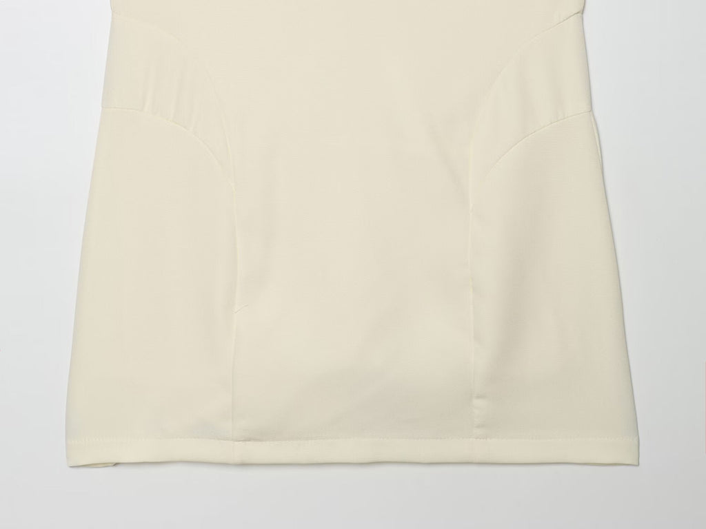 Women's opening design slim mini dress