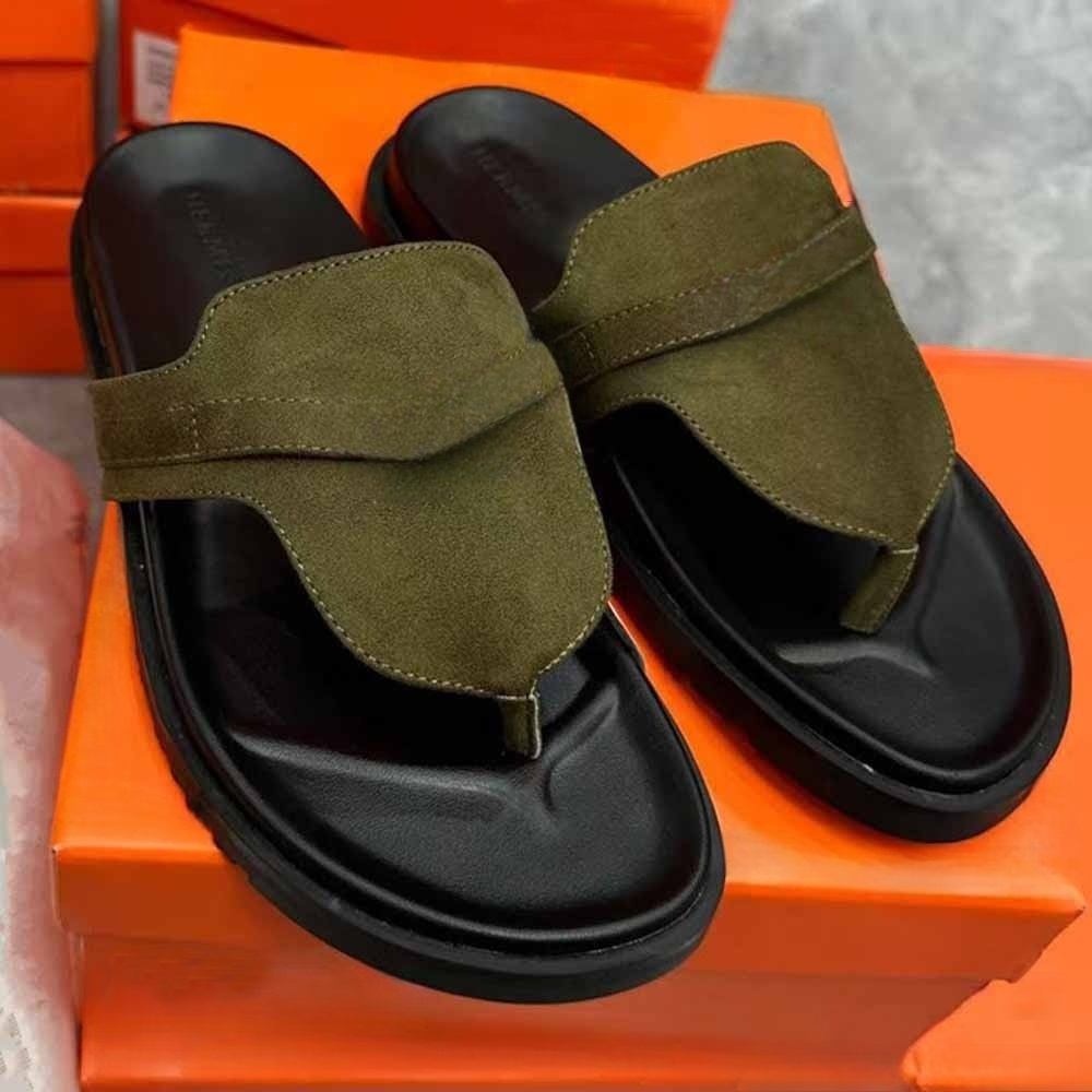 2026 ladies new fashion metal clip toe slippers have a shoe box