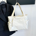 2025 new female large-capacity canvas tote bag sports portable shoulder bag
