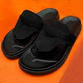 2026 ladies new fashion metal clip toe slippers have a shoe box