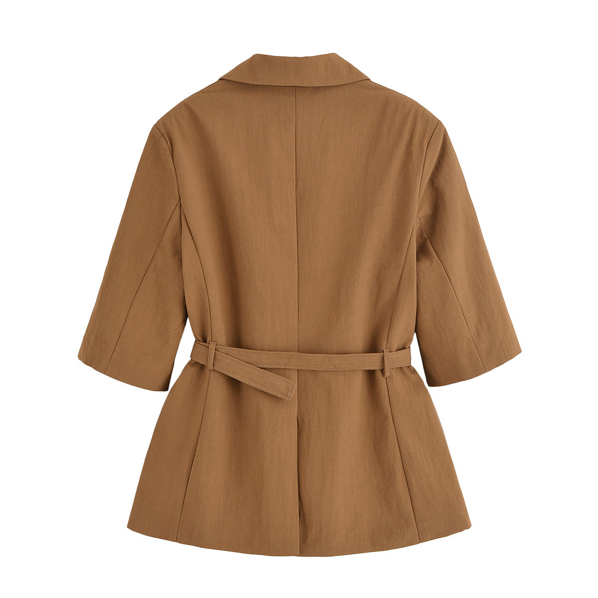 suit Women's 2 pieces five quarter sleeve lace up  Blazer Coat+shorts