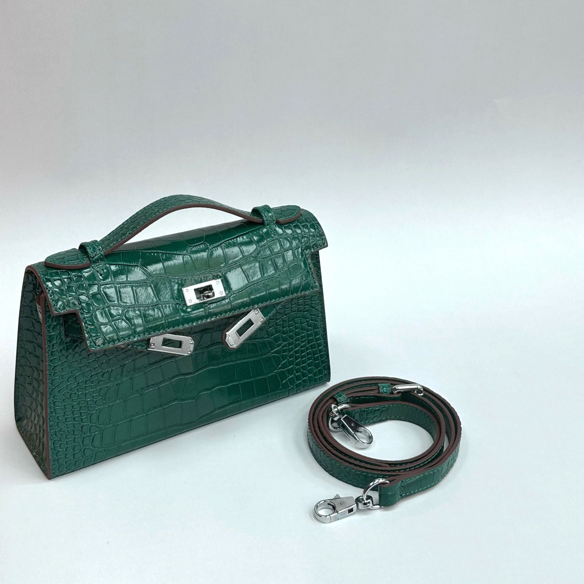 New Crocodile mini Crossbody One Shoulder Handbag