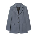 Women's slim versatile single breasted Blazer Coat