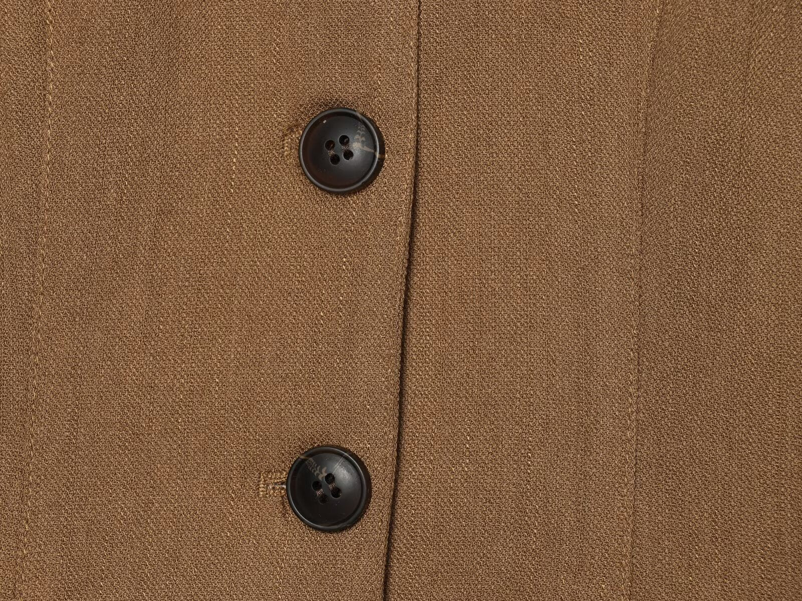 Women's slim linen blend Blazer Coat