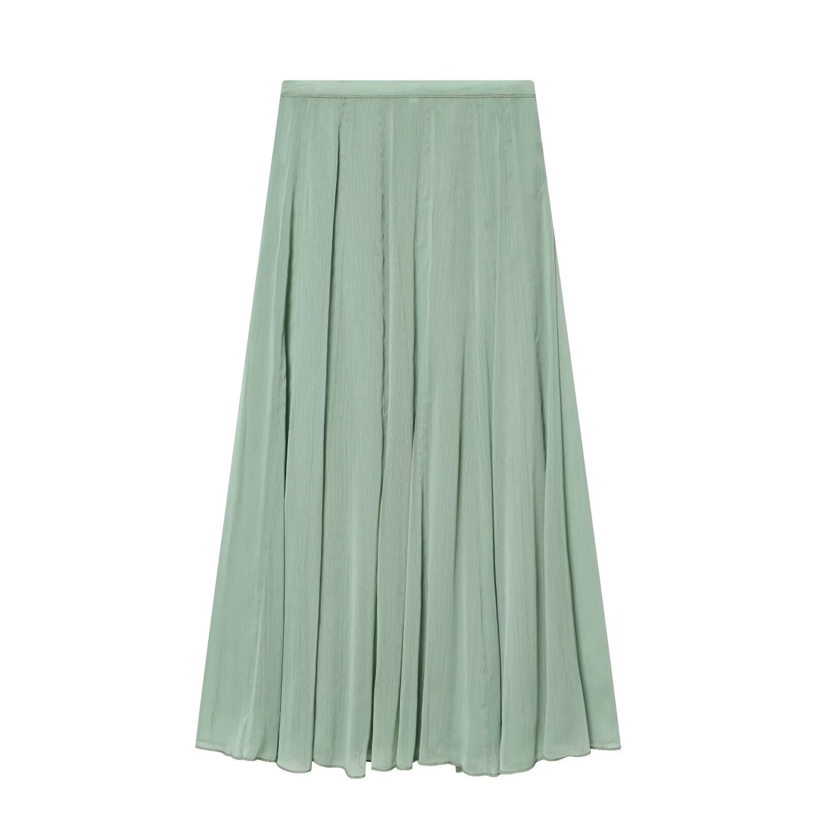 2026 Women's casual draped MIDI skirt