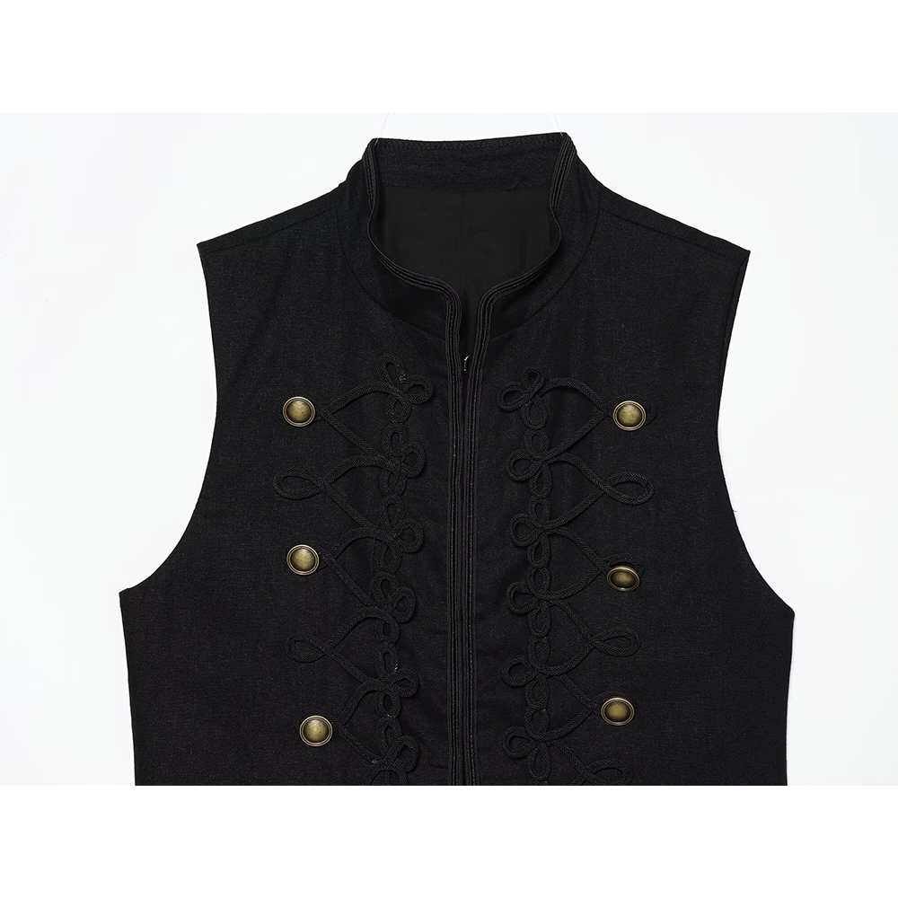 Women's rope knot buckle decoration slim vest