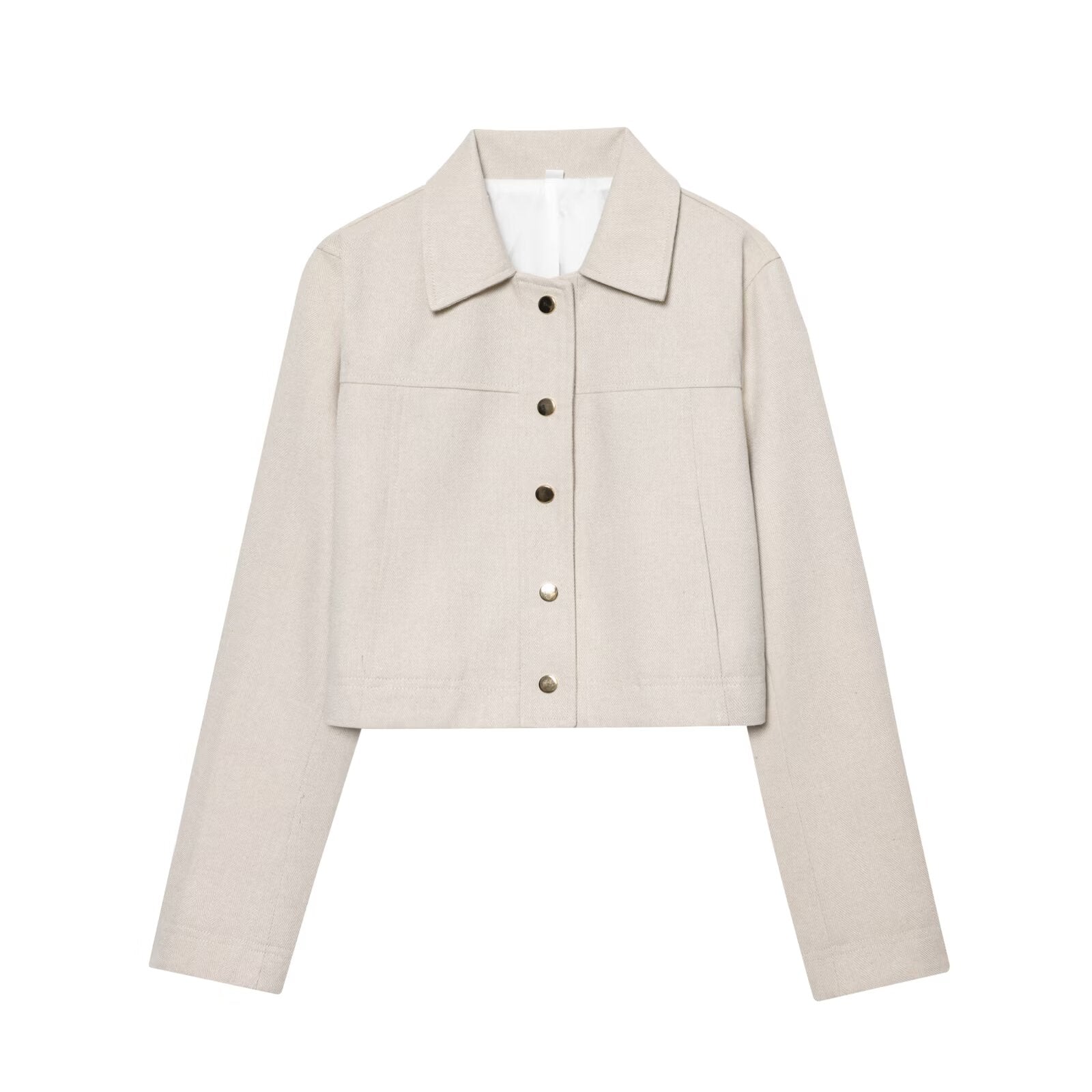 Women's new fashion short single breasted lapel jacket Coat+Pants suit