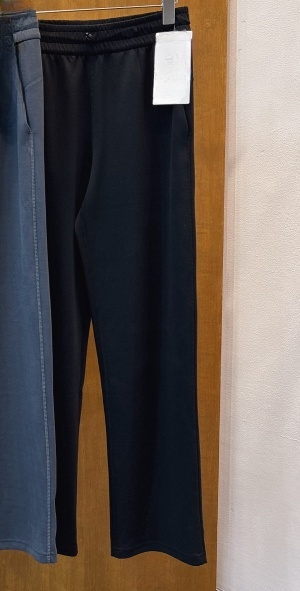 LU 2026 new elastic waist drawstring drape straight pants