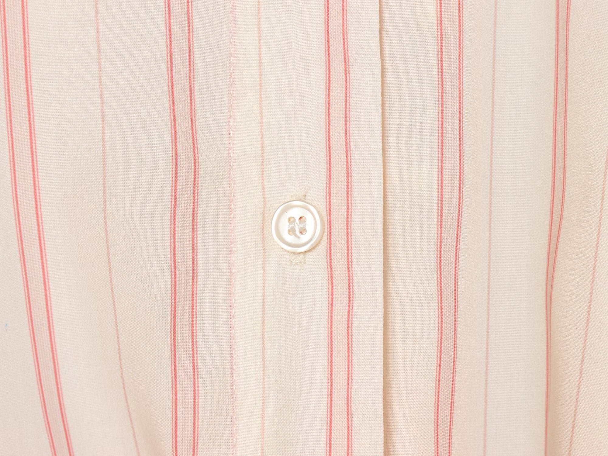 Women's lace up design loose striped shirt