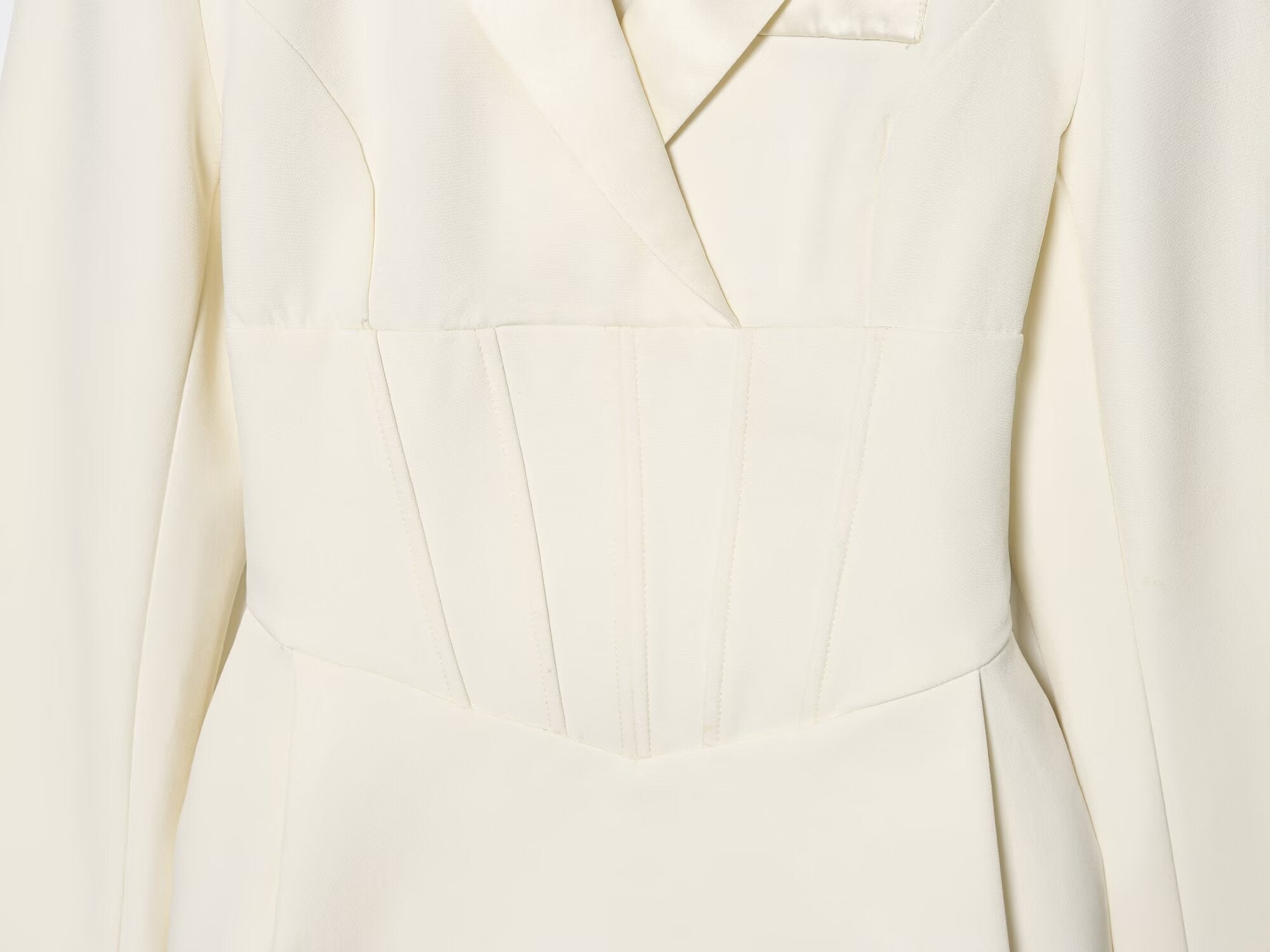 Women's patchwork lapel Blazer Coat style mini skirt