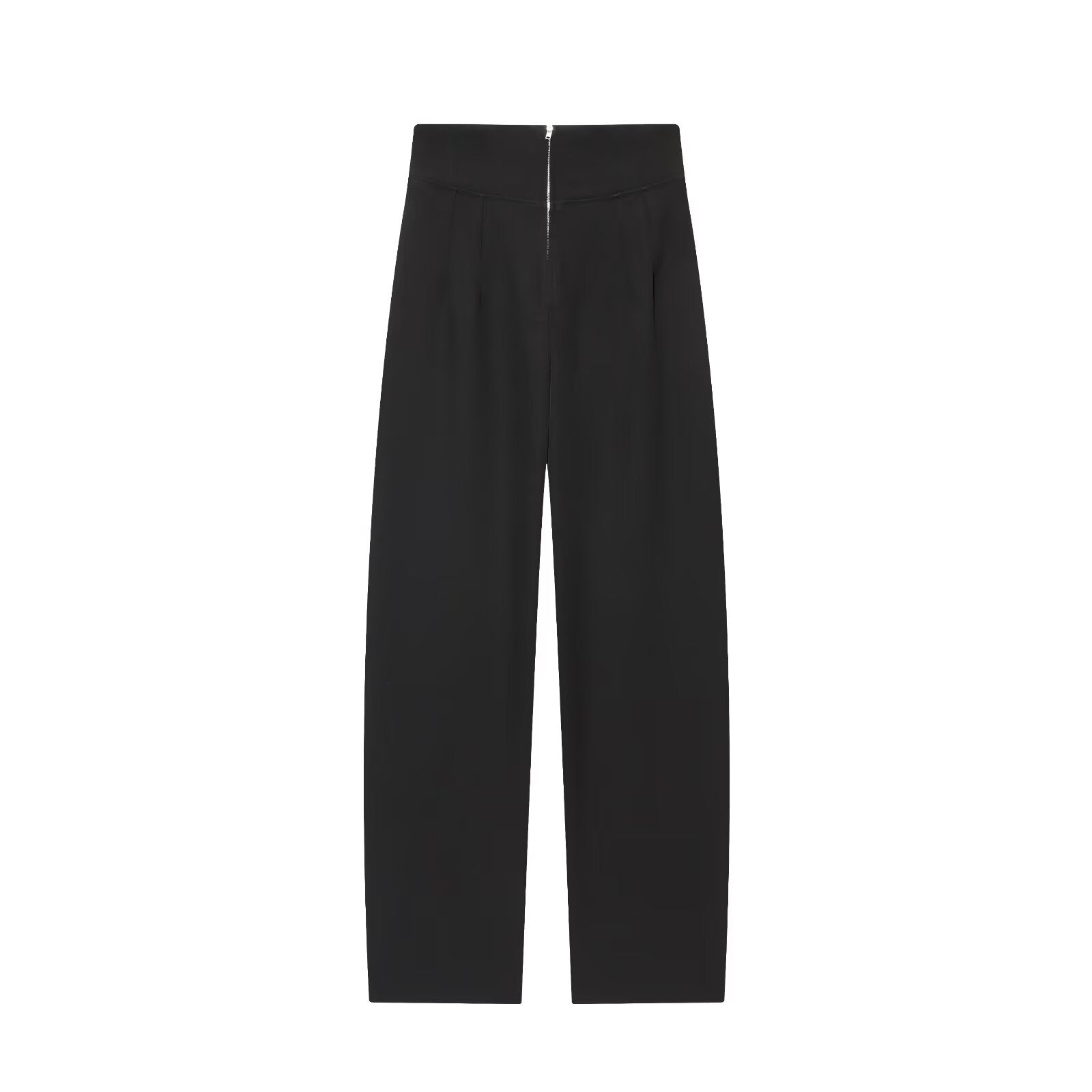 suit Women's 2 pieces Women's black slim stand collar Blazer Coat+Pants
