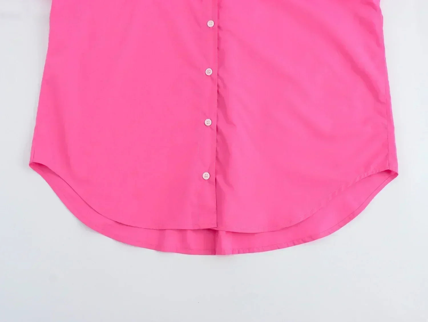 Women's 2026 New Fashion Loose Basic Style Casual Poplin Shirt Retro Long Sleeve Button up Women's Shirt Unique Top