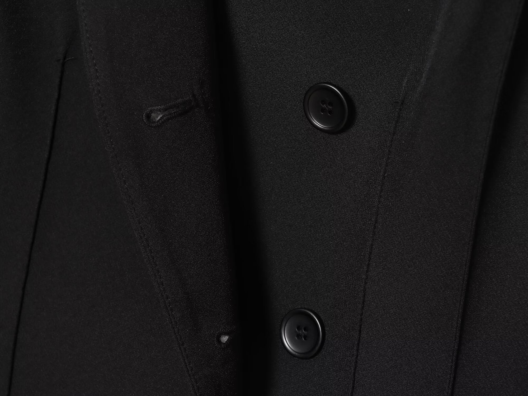 suit Women's 2 pieces Women's black slim stand collar Blazer Coat+Pants