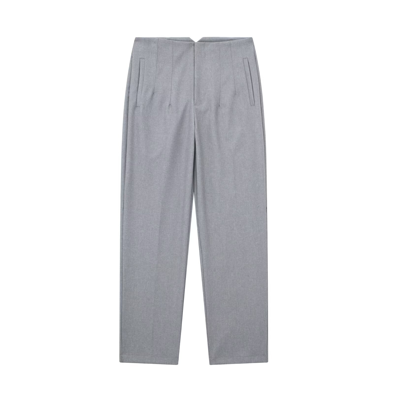 2026 Women's multi-color pleated high waisted pants