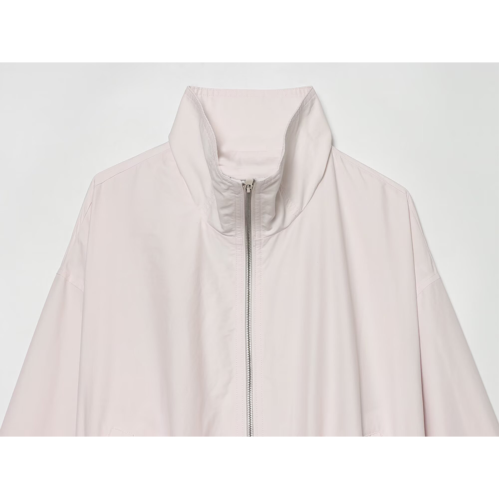 Women's long sleeved high neck pilot jacket Coat