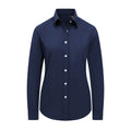 Women's new casual Joker embroidered button-type long-sleeved shirt chic top