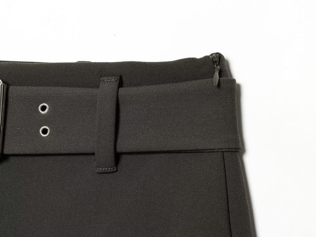2026 Women's With Belt slim versatile culottes