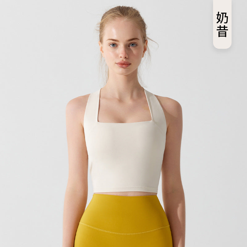 Women's New Joker Pilates Vest Long Comfortable Shockproof Yoga Underwear Fitness Bra