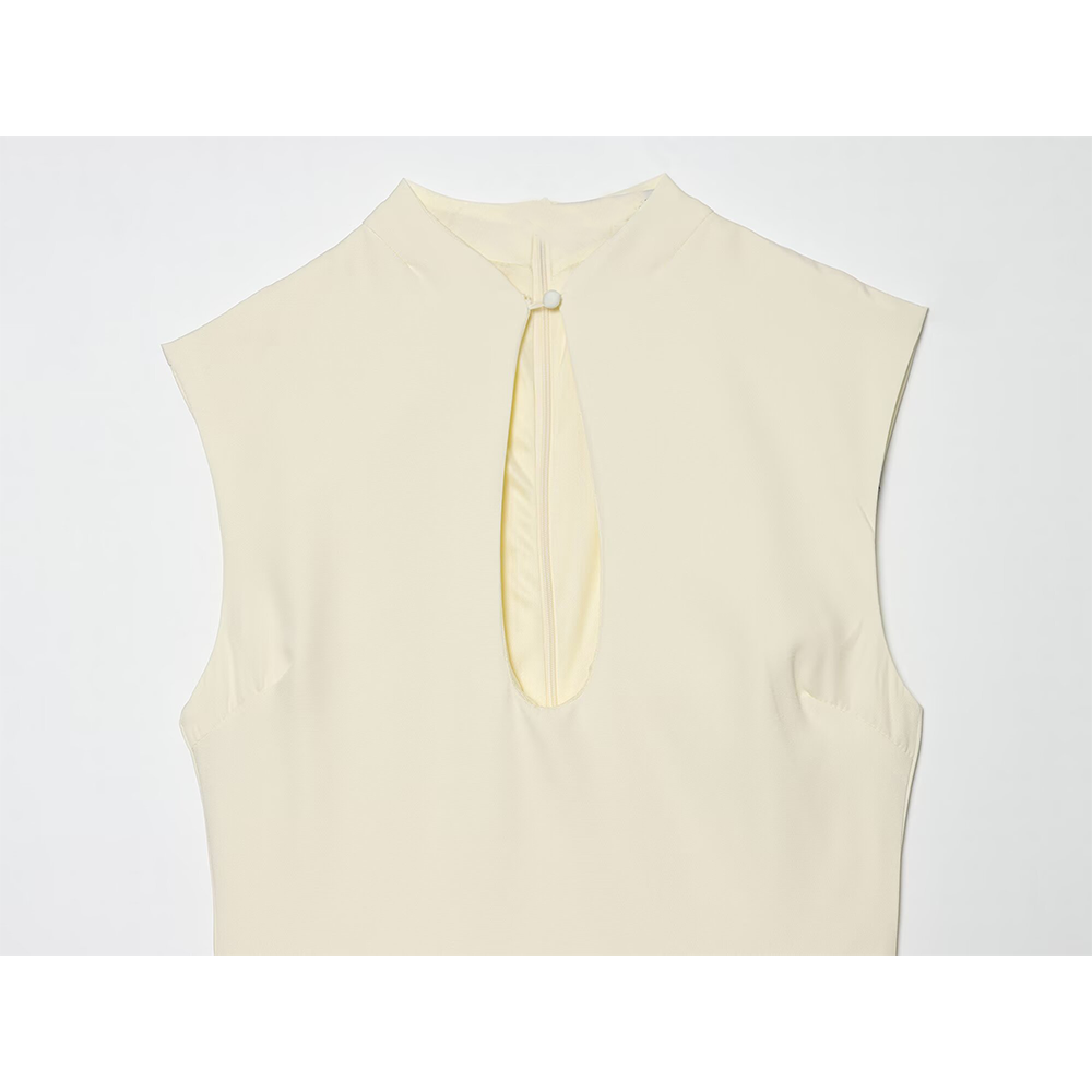 Women's opening design slim mini dress