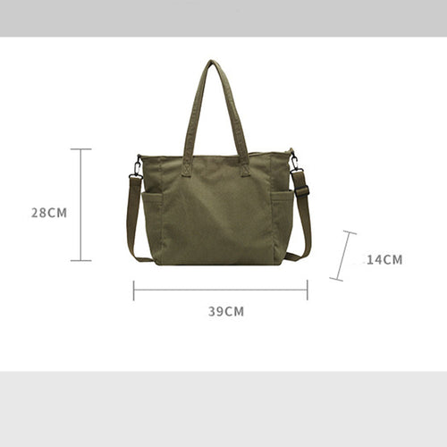 2026 women's new large-capacity handbag Joker shoulder crossbody bag