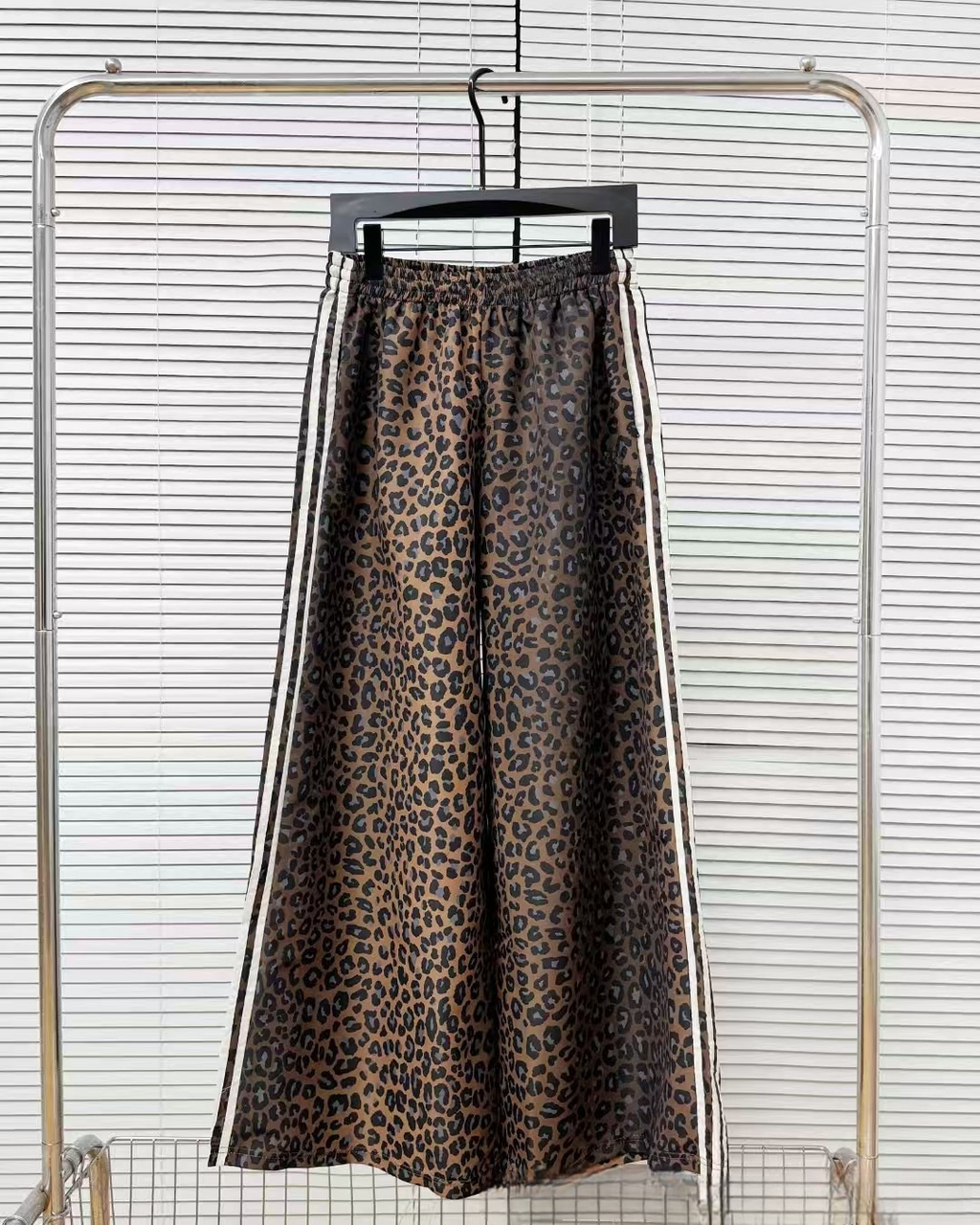 2026 women's new Leopard print casual pants loose pants