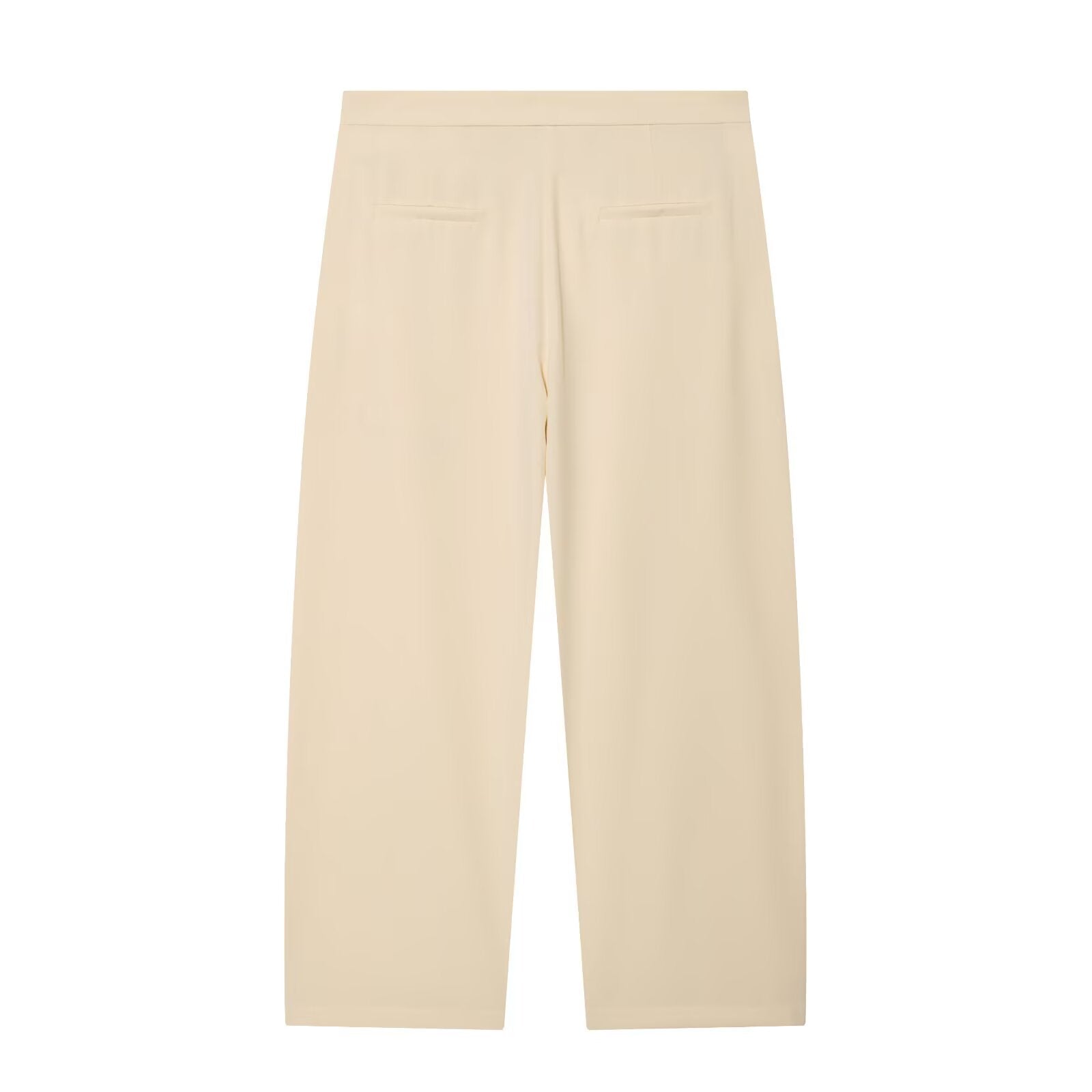 Women's front cross design casual pants