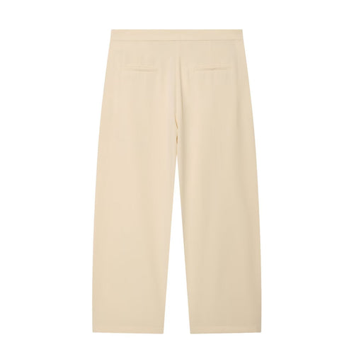 Women's front cross design casual pants