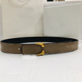 Women's new fashion gold accessories belt with A Box