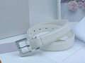 Casual Fashion Joker Multi-color Pin Buckle Design Women's Thin Belt Belt