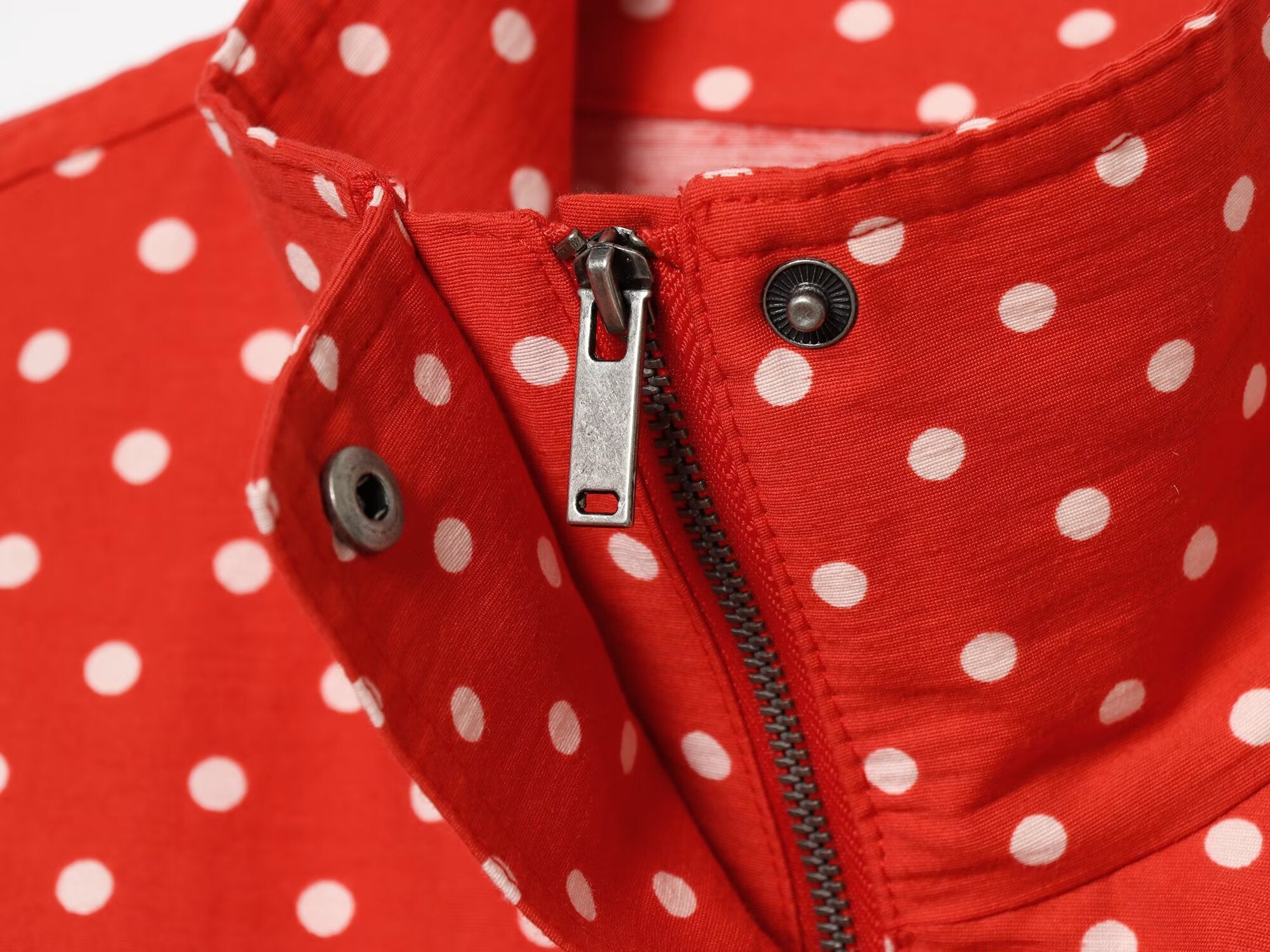 Women's casual polka dot bubble sleeve Coat