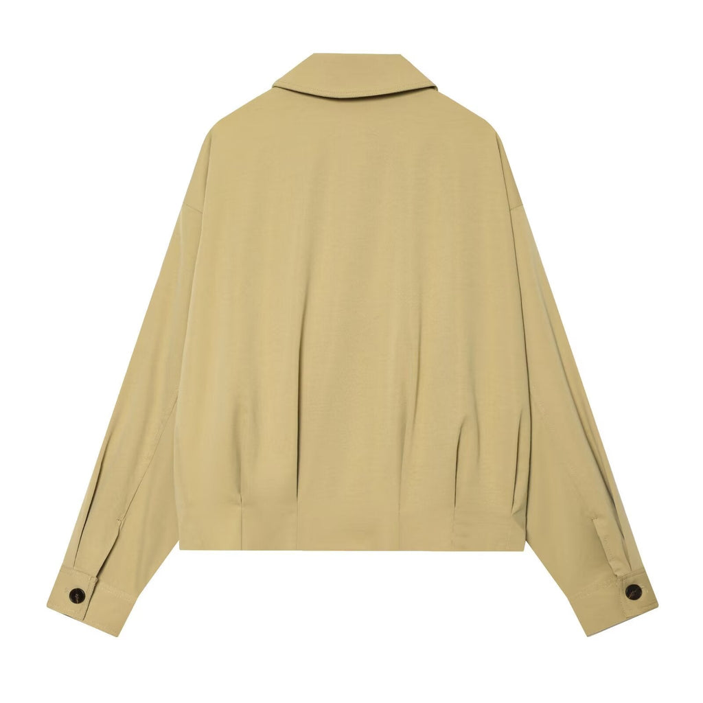 suit Women's 2 pieces balloon style lapel jacket+Pants