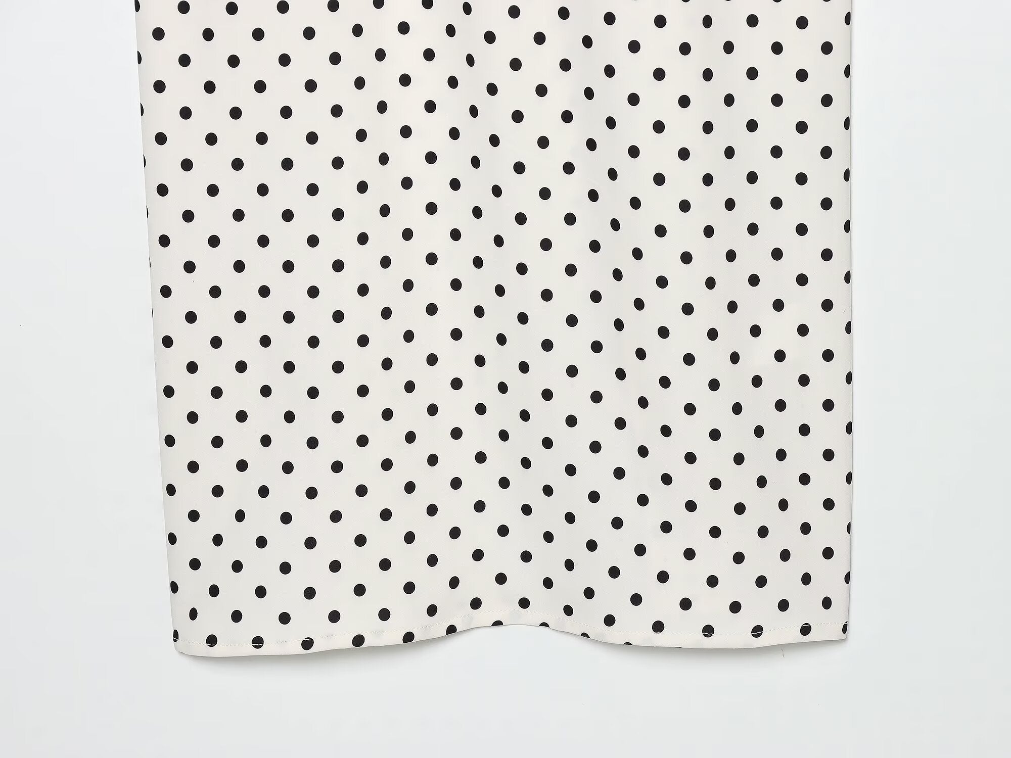 Women's tight corset style polka dot MIDI dress
