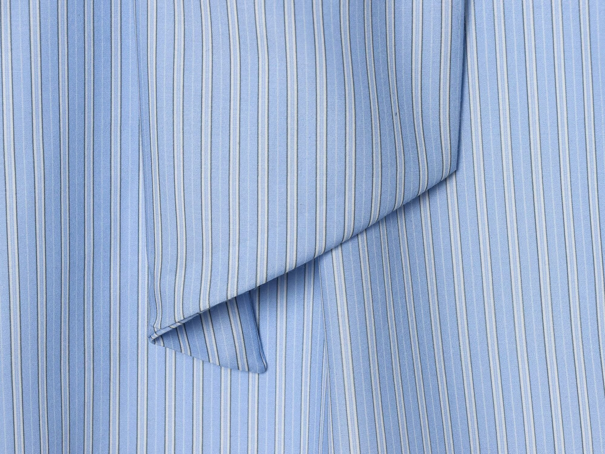 Women's bow decoration striped shirt