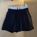 Women's leisure sports fake two-piece shorts