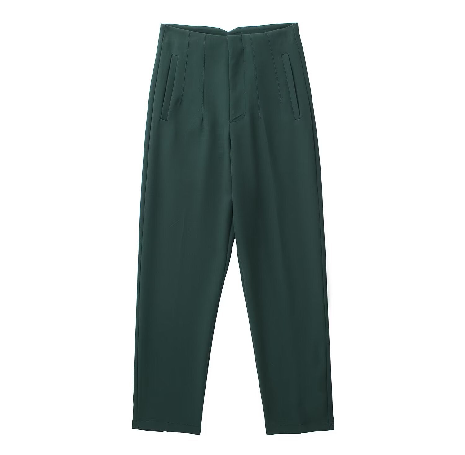 2026 Women's multi-color pleated high waisted pants